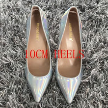 Load image into Gallery viewer, Brand Shoes Woman High Heels Women Shoes Shoes For Women Sexy High Heels 12cm/10cm/8cm Leather Wedding Shoes
