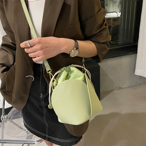 Petal Bag Women's Soft Drawstring Bucket Bag