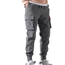 Load image into Gallery viewer, Autumn Men Pants Hip Hop Harem Joggers Pants New Male Trousers Mens Solid Multi-pocket Cargo Pants Skinny Fit Sweatpants
