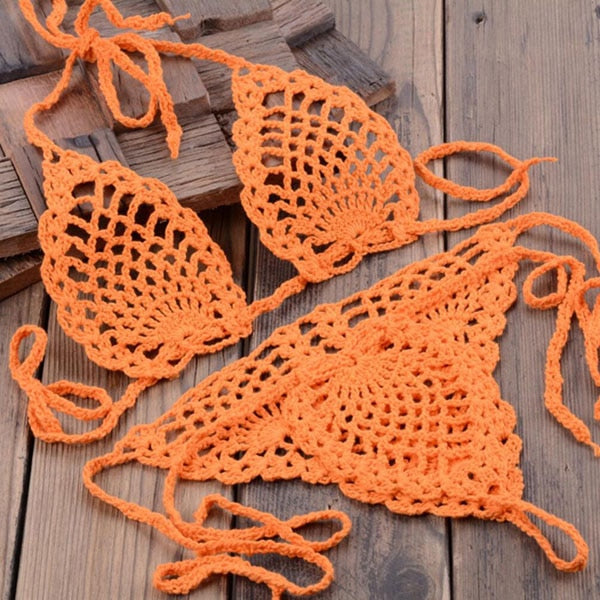 Handmade Crochet Micro Bikini Set