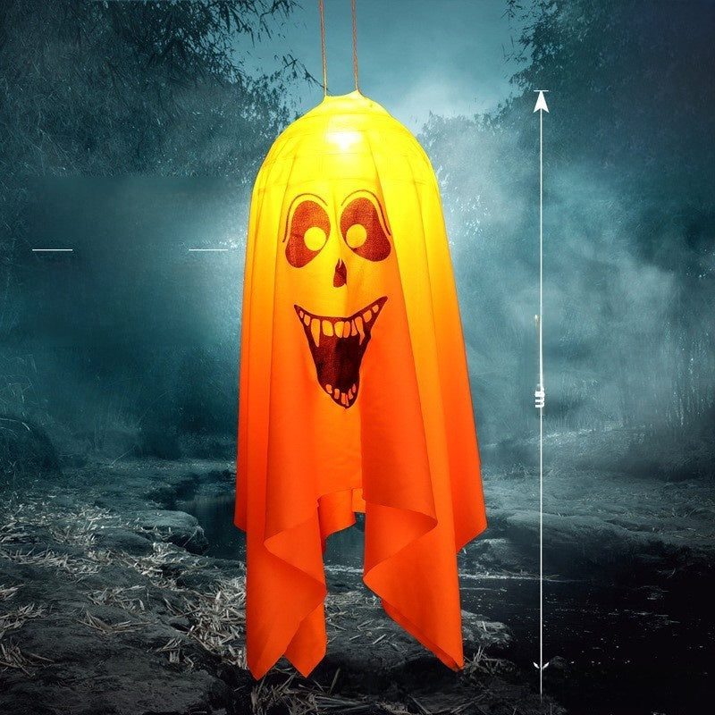Halloween Lights Outdoor Multi-Color LED Pumpkin Lanterns Battery-Powered