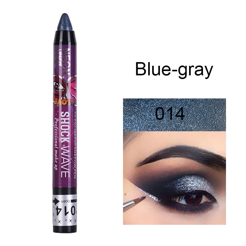 KISS SUSY 36 color eye shadow pencil stick lip pencil 2 in 1 is not easy to smudge