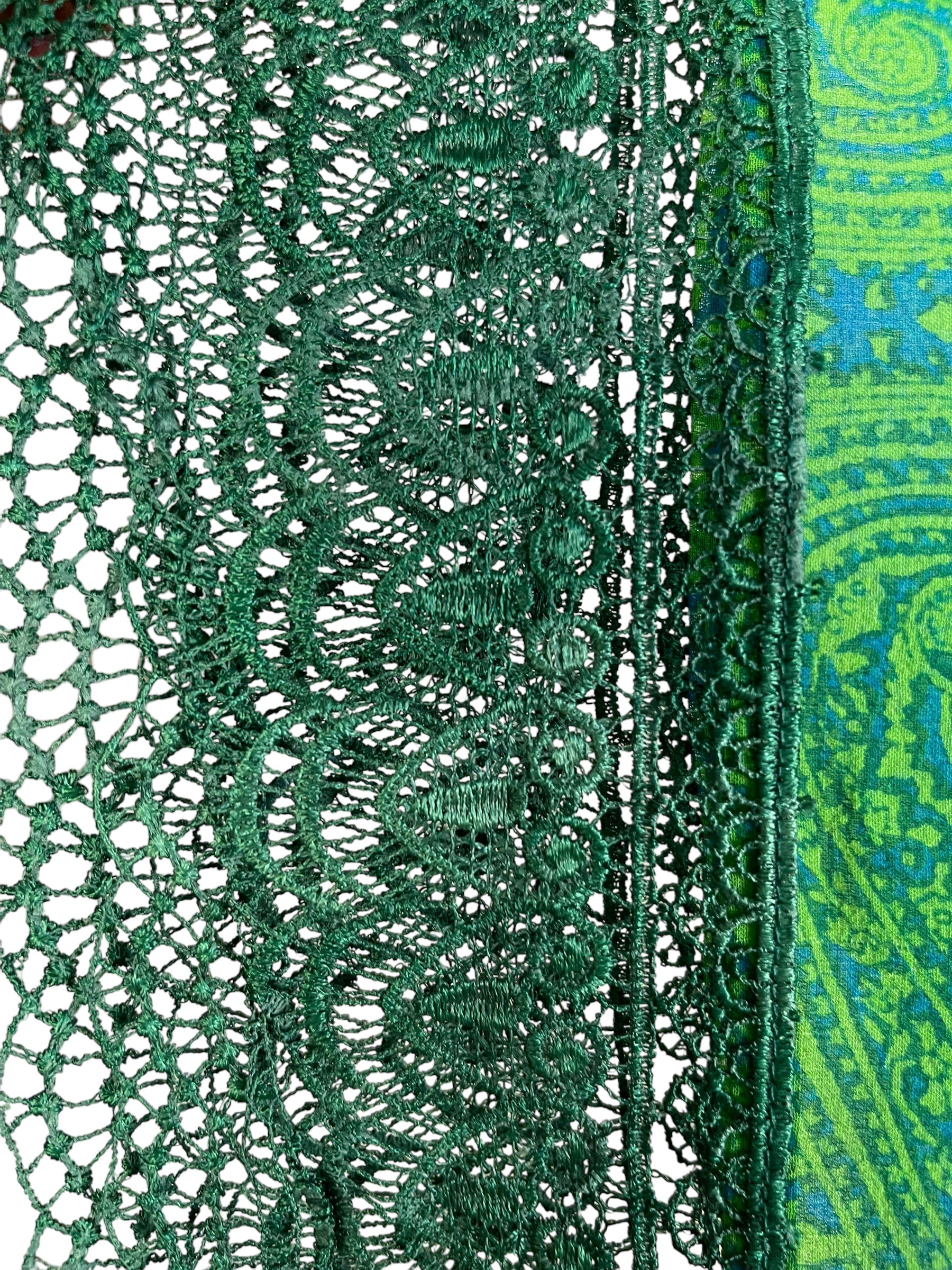 PRG6032 Sheer Avatar Pure Silk Boxy Top