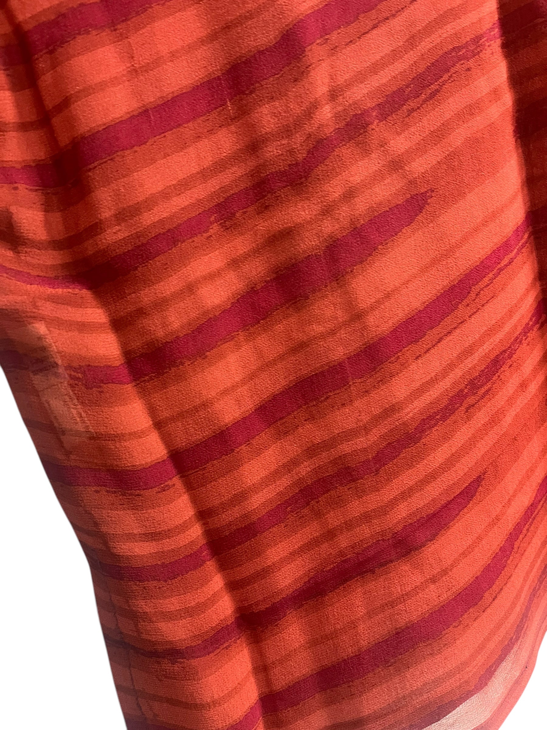 FINAL SALE PRG5704 Sheer Avatar Pure Silk Side Slit Top