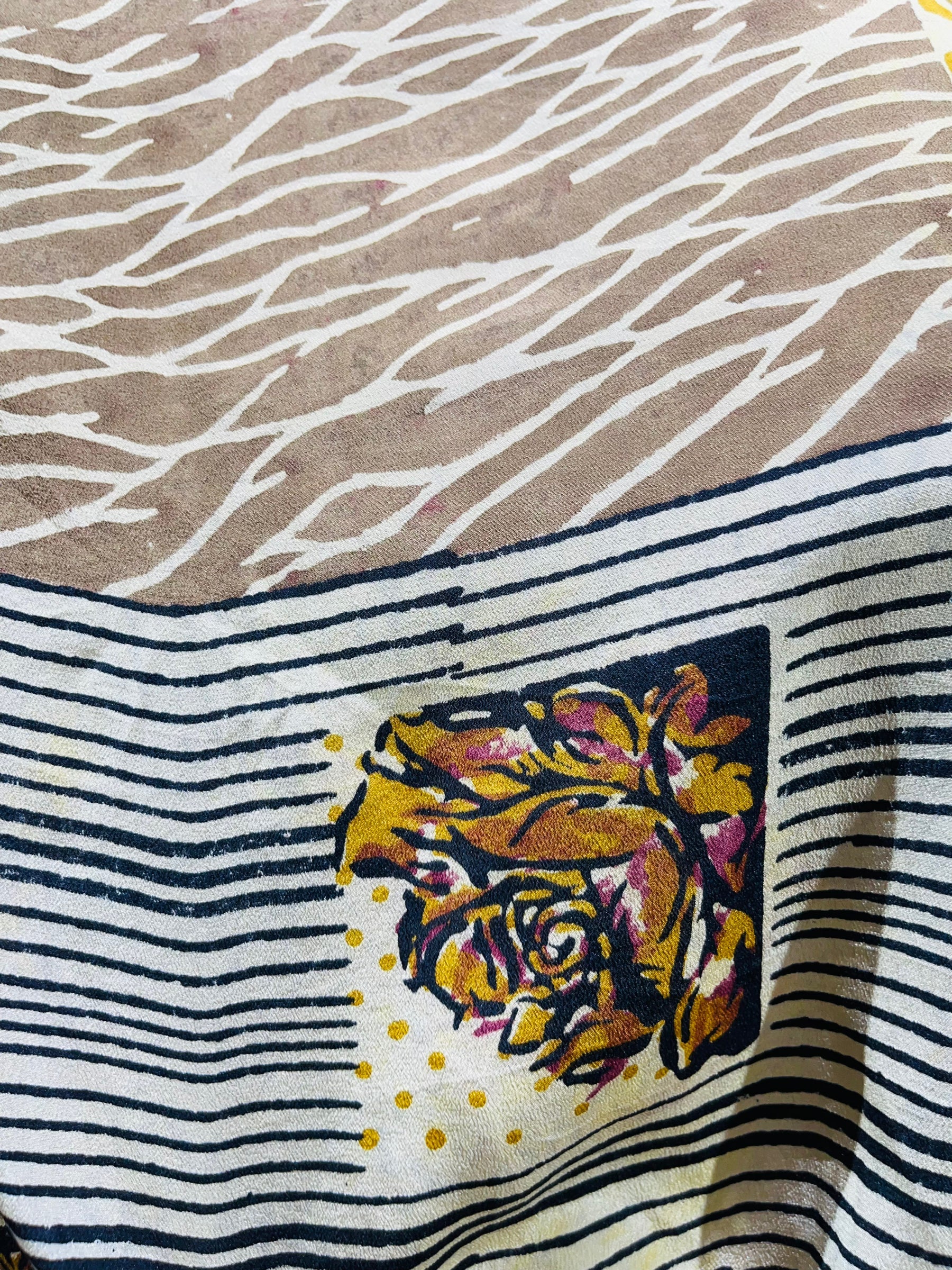 FINAL SALE PRC5650 Avatar Pure Silk Maxi Kaftan