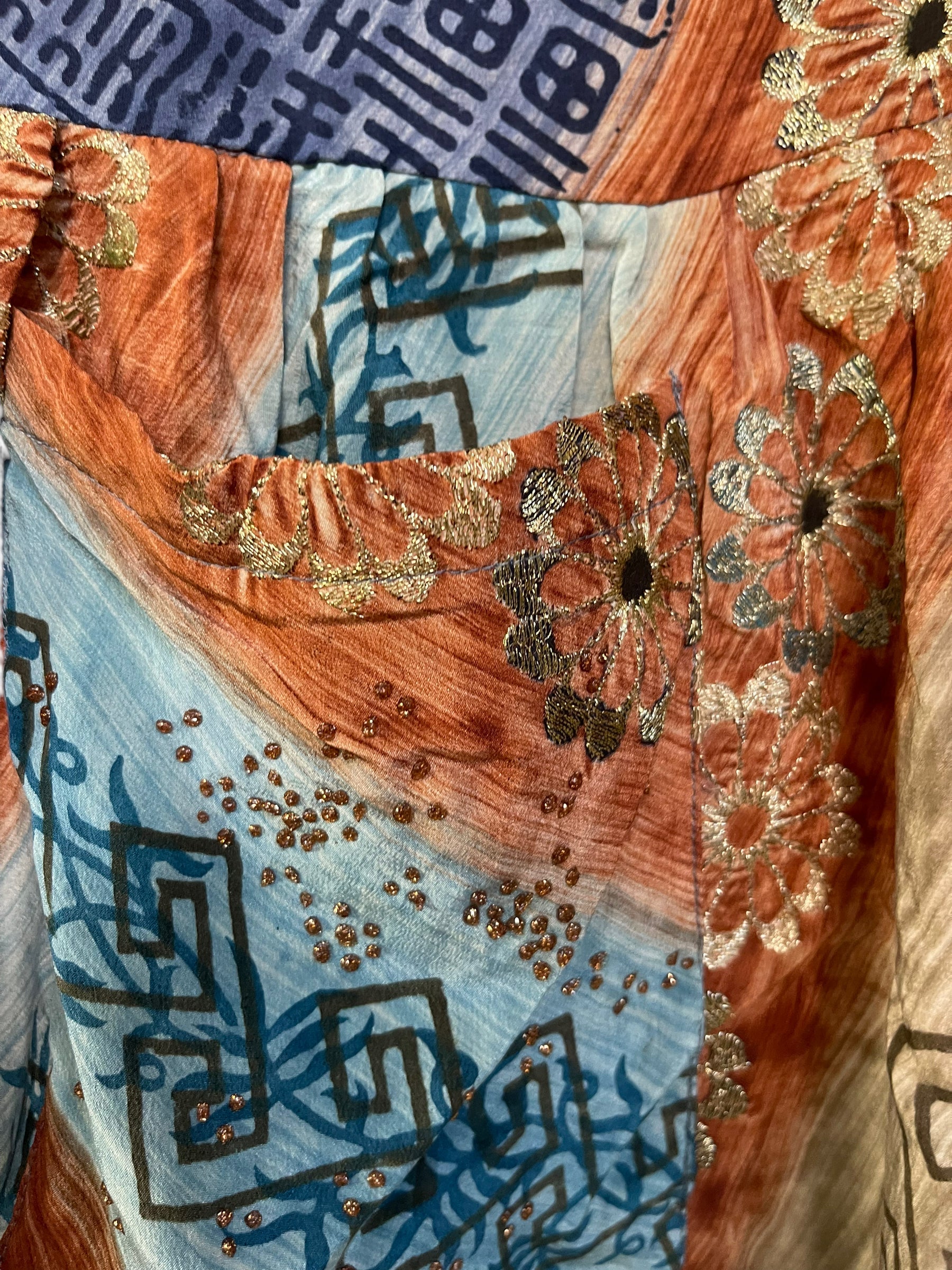 PRC5941 Avatar Pure Silk Boxy Babydoll Dress