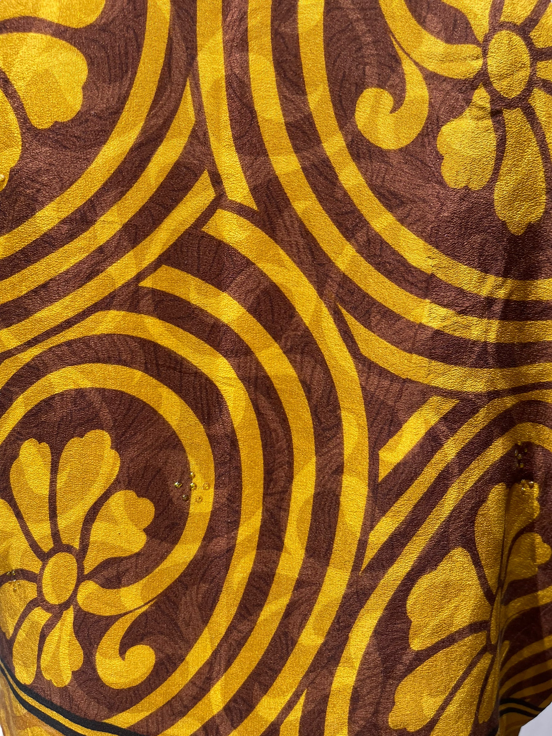 FINAL SALE PRC4177 Avatar Pure Silk Boxy Top