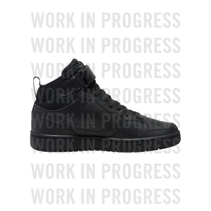 Y Nike Court Borough Mid 2 CD7782-001