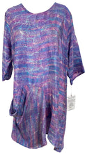 Load image into Gallery viewer, PRC6052 Avatar Pure Silk Self Pocket Tunic Dress
