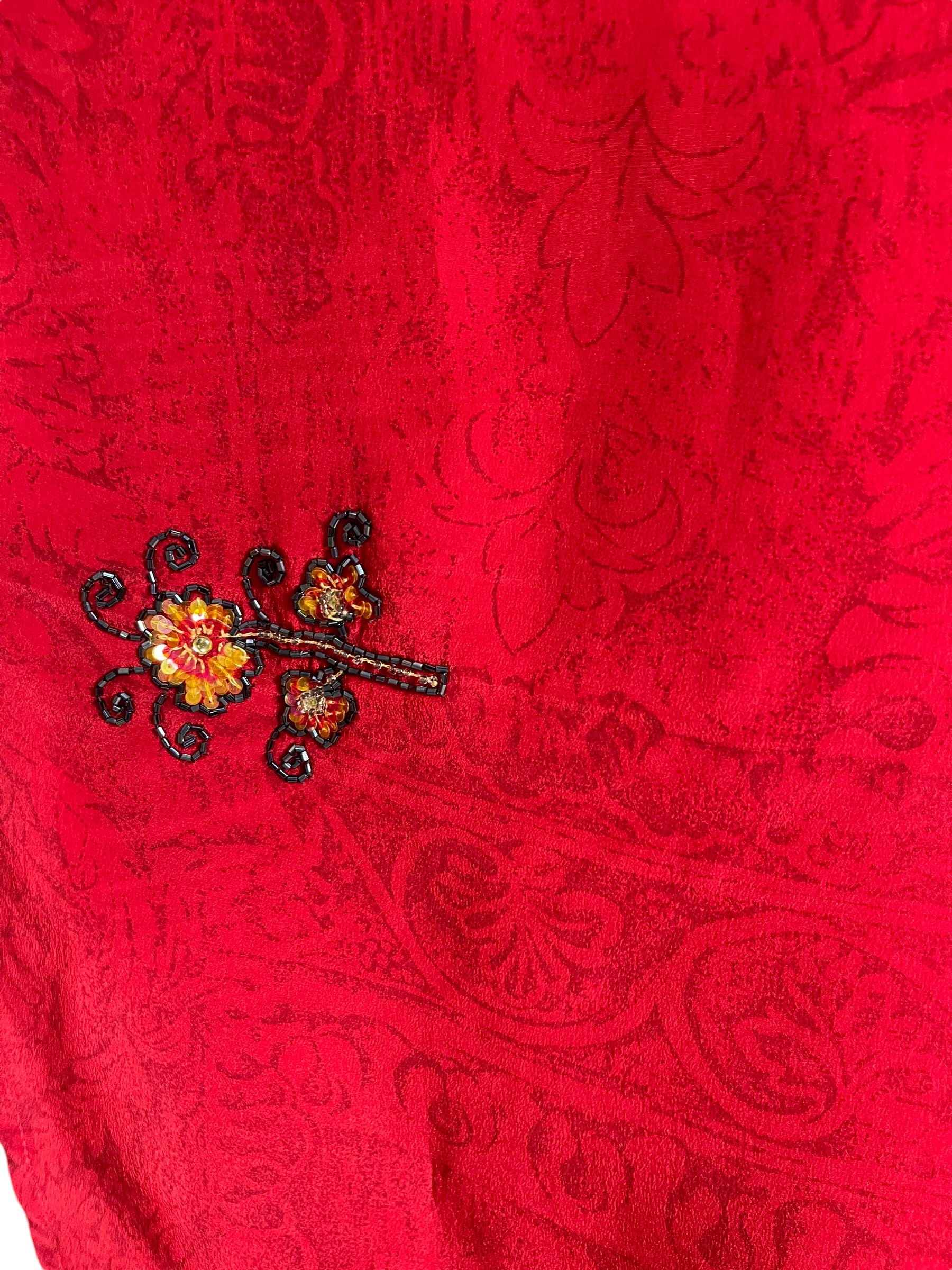 FINAL SALE PRC5962 Avatar Pure Silk Waterfall Top