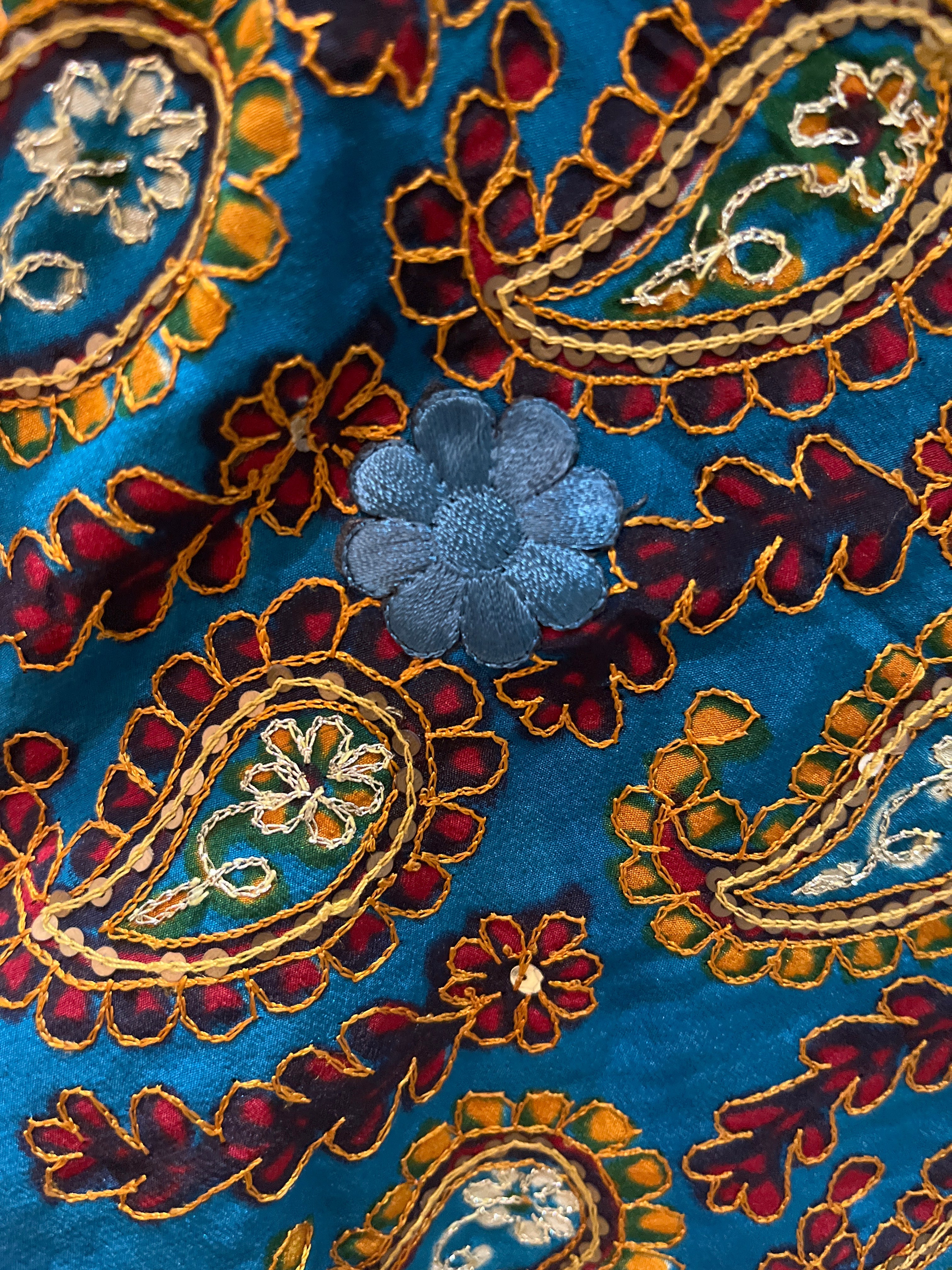 STAFF HOLD PRC7675 Avatar Pure Silk Maxi Dress with Belt