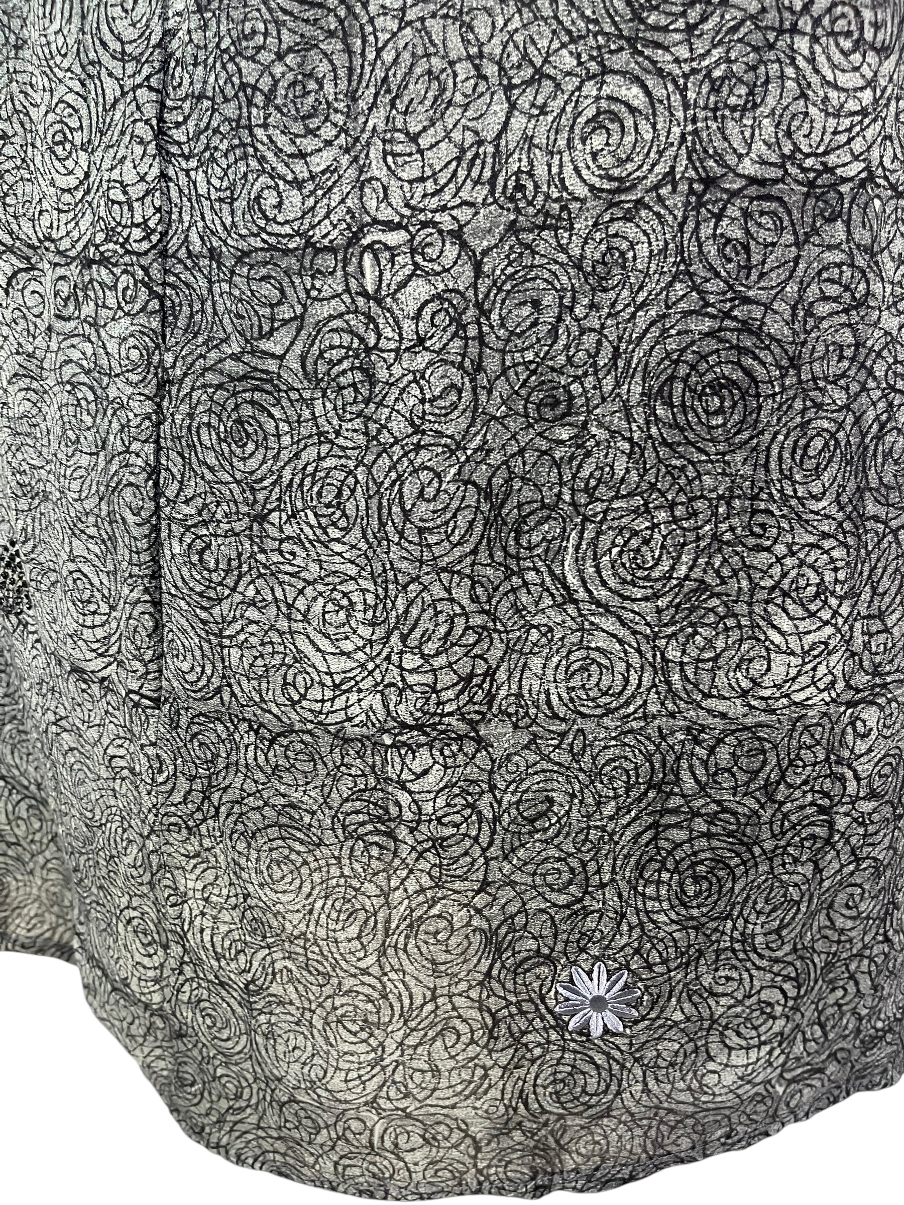 PRC6546 Avatar Pure Silk Self Pocket Tunic Dress