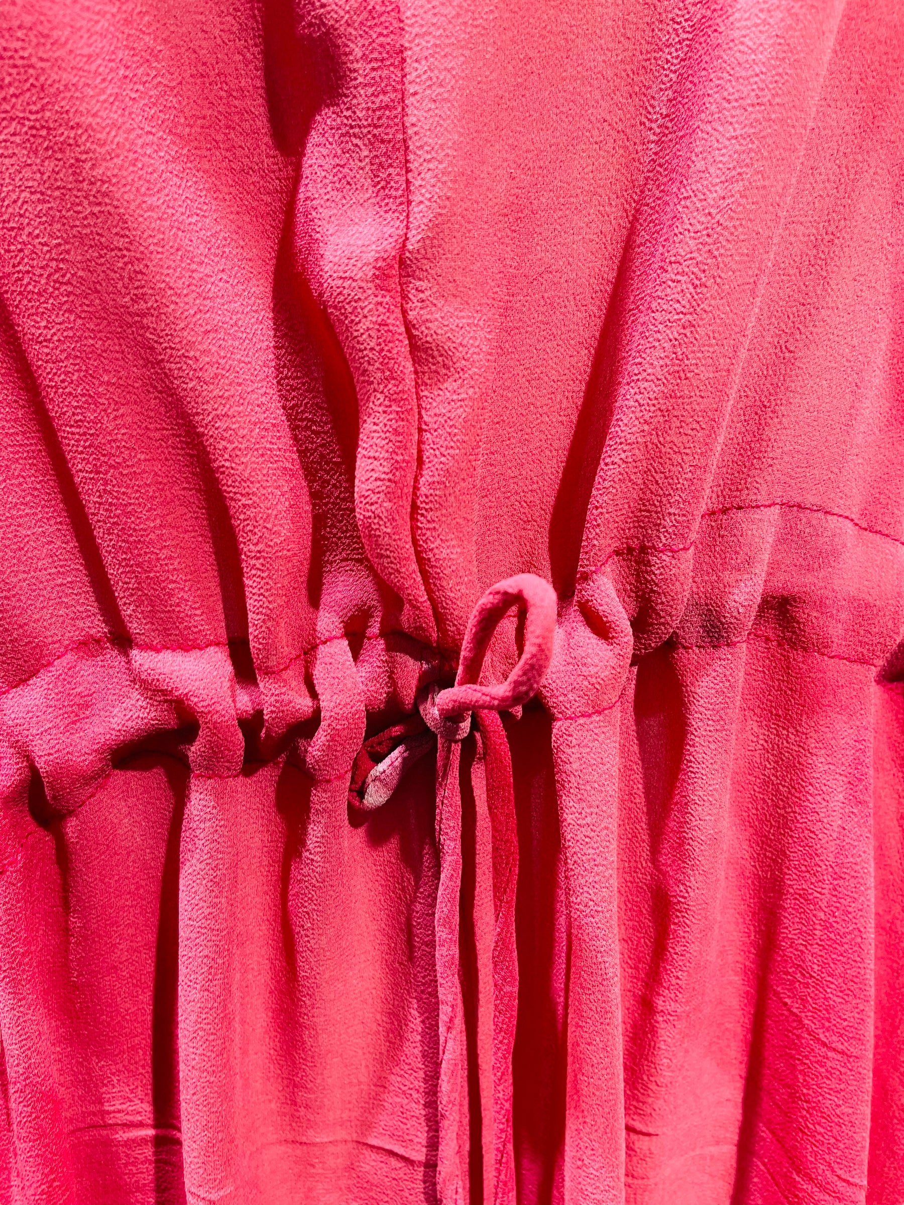 FINAL SALE PRG5670 Sheer Avatar Pure Silk Maxi Kaftan