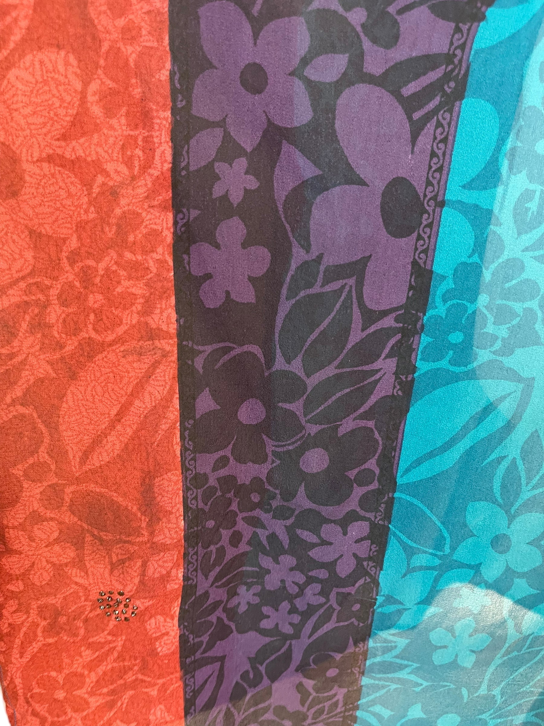 PRG6368 Sheer Avatar Pure Silk Maxi Kaftan