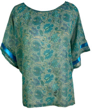 Load image into Gallery viewer, PRG6320 Sheer Avatar Pure Silk Side Slit Top
