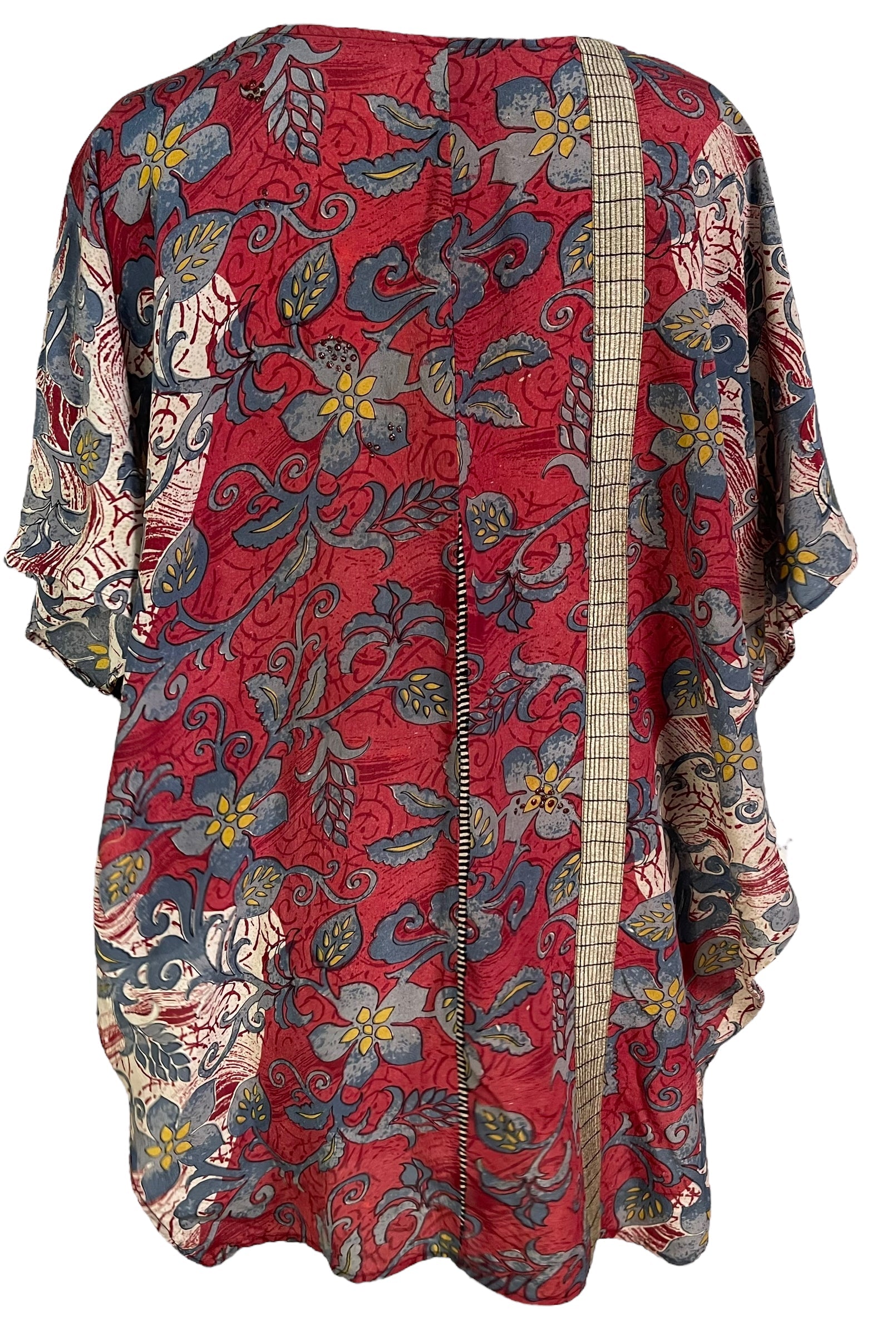 PRC6686 Avatar Pure Silk Waterfall Top