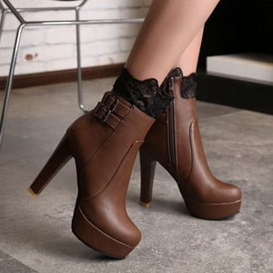 Waterproof Platform Boots