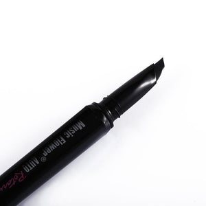 Music Flower Pro Auto Rotating Liquid Eyeliner Waterproof Eye Makeup Lash Hugging Gel Eye Liner Mark Pen Smudge-proof Cosmetics