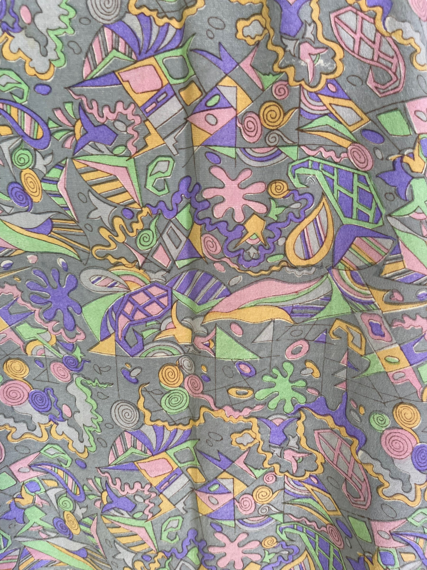 PRC6655 Avatar Pure Silk Side Slit Top