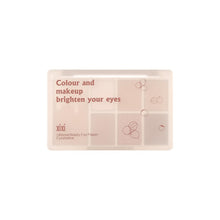 Load image into Gallery viewer, 7 Color Eyeshadow Palette Red Wine Glitter Pearly Lasting Acrylic Eyeshadow Palette Korean Eyes Makeup Palette Beauty Makeup
