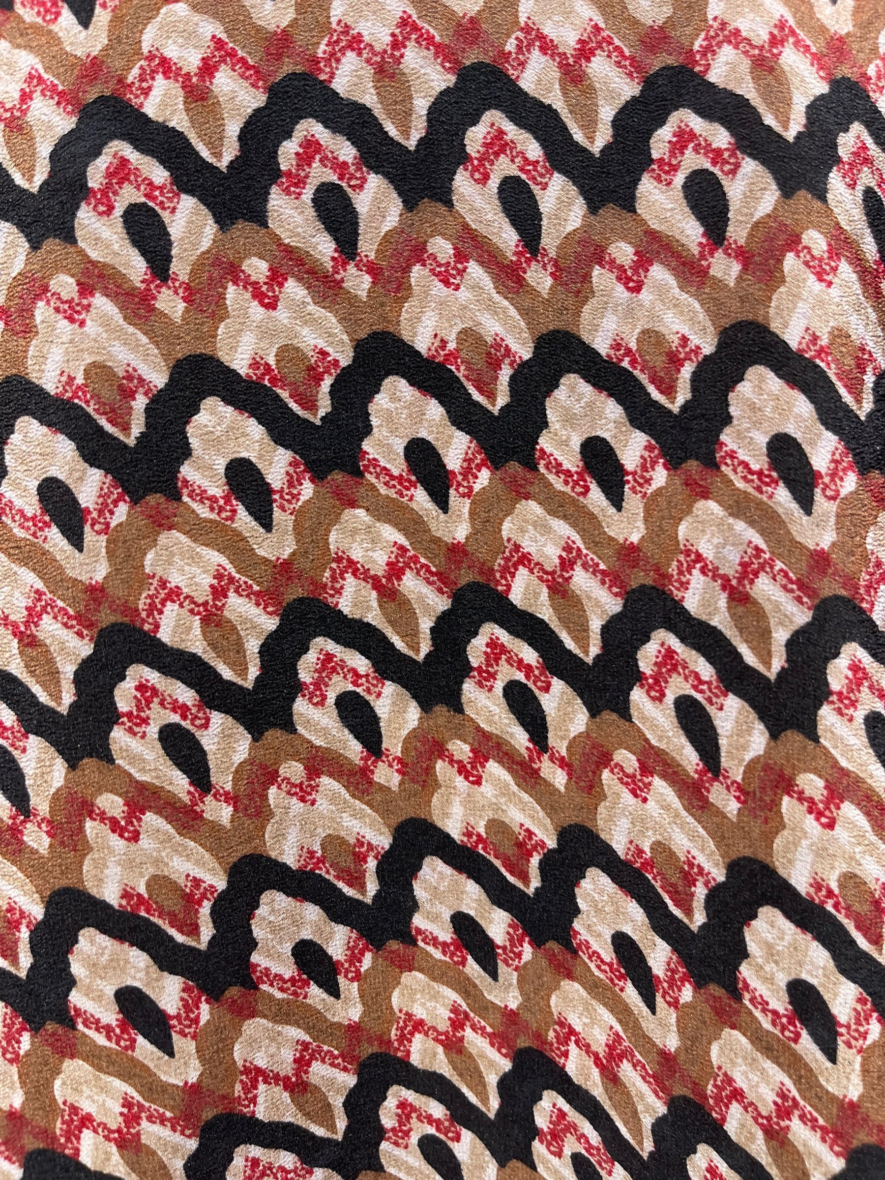 FINAL SALE PRC3728 Avatar Pure Silk Boxy Top