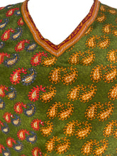 Load image into Gallery viewer, PRC6119 Avatar Pure Silk Short Kaftan Tunic without Slits
