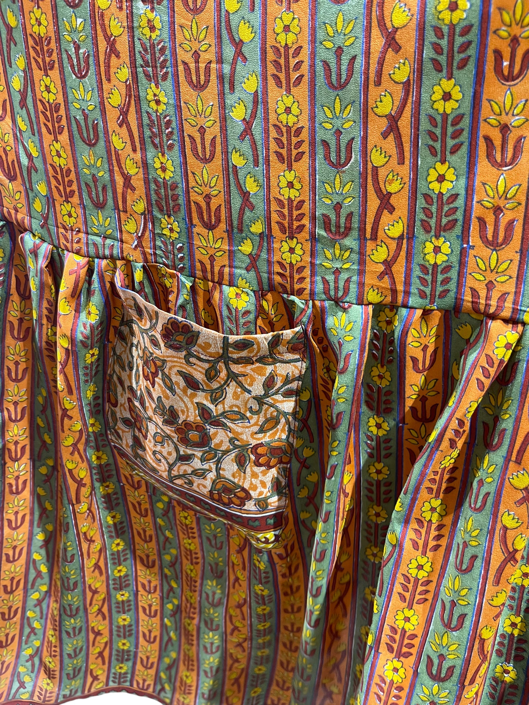 FINAL SALE PRC5718 Avatar Pure Silk Boxy Babydoll Dress