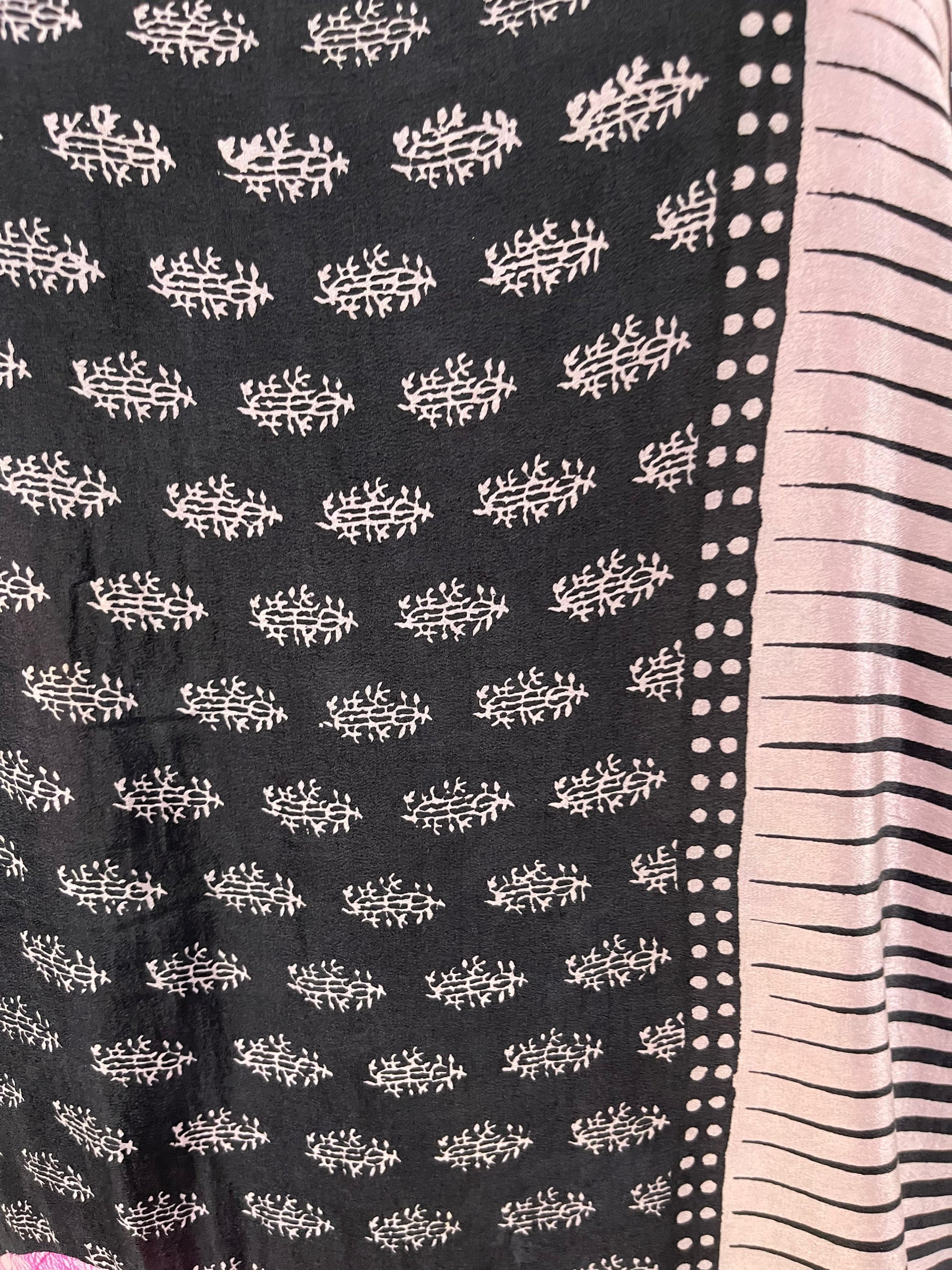 PRC6051 Avatar Pure Silk Self Pocket Tunic Dress