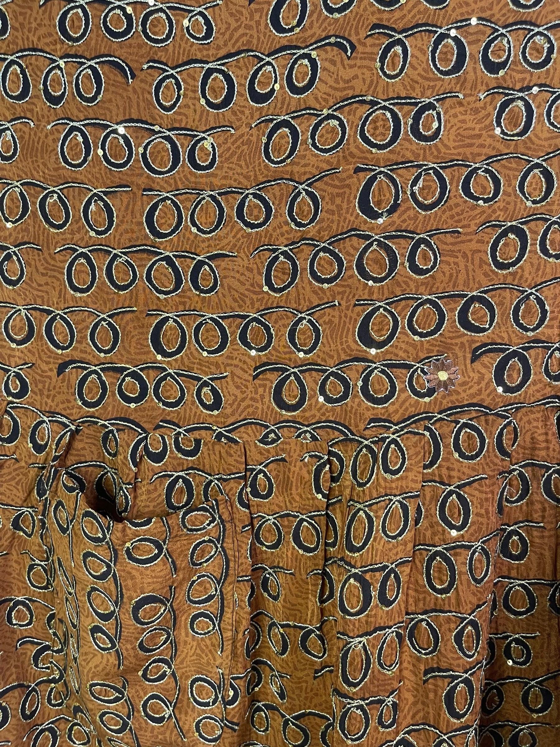 PRC6728 Avatar Pure Silk Boxy Babydoll Dress