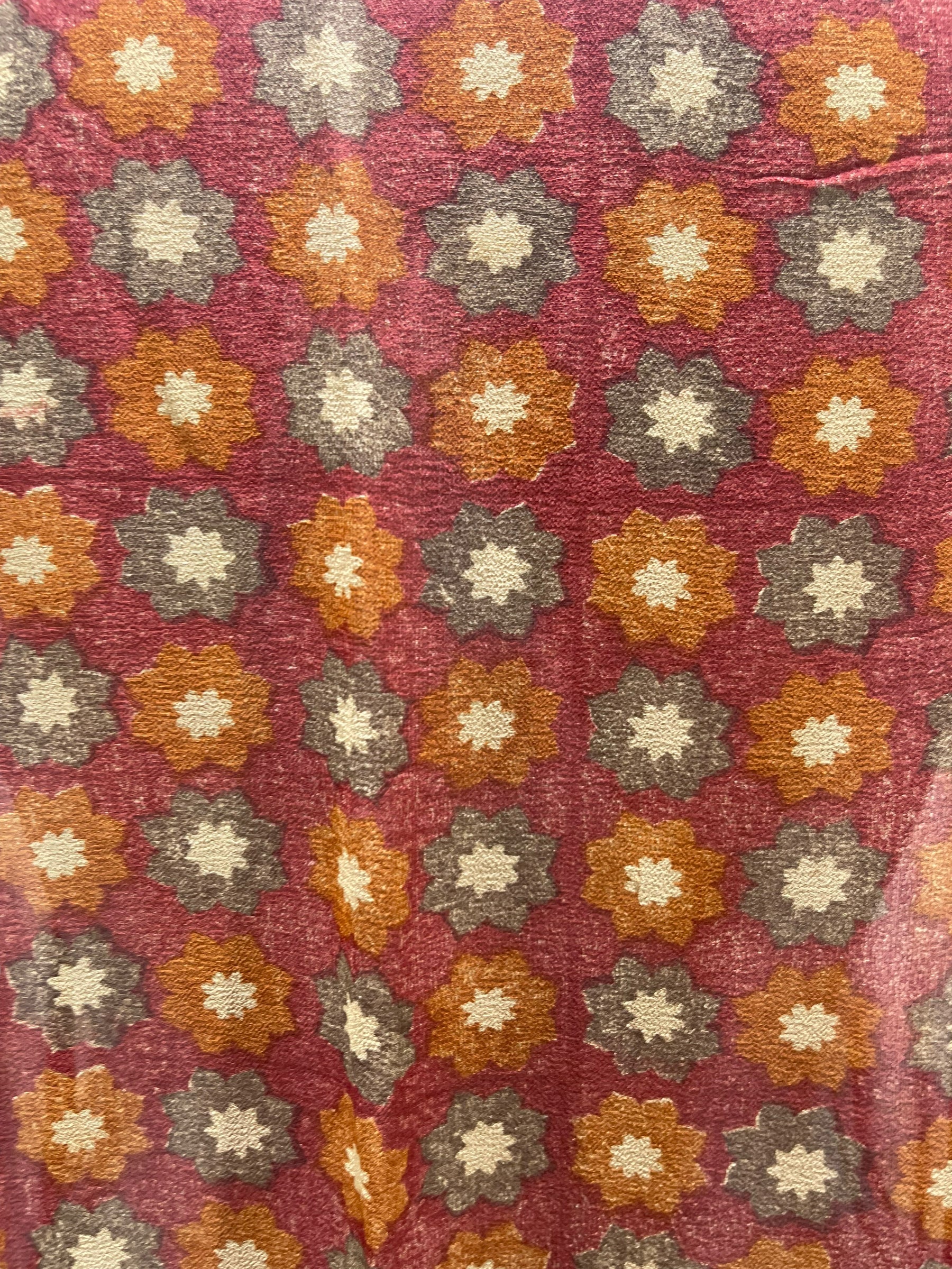 FINAL SALE PRG5397 Sheer Avatar Pure Silk Midi Length Kaftan