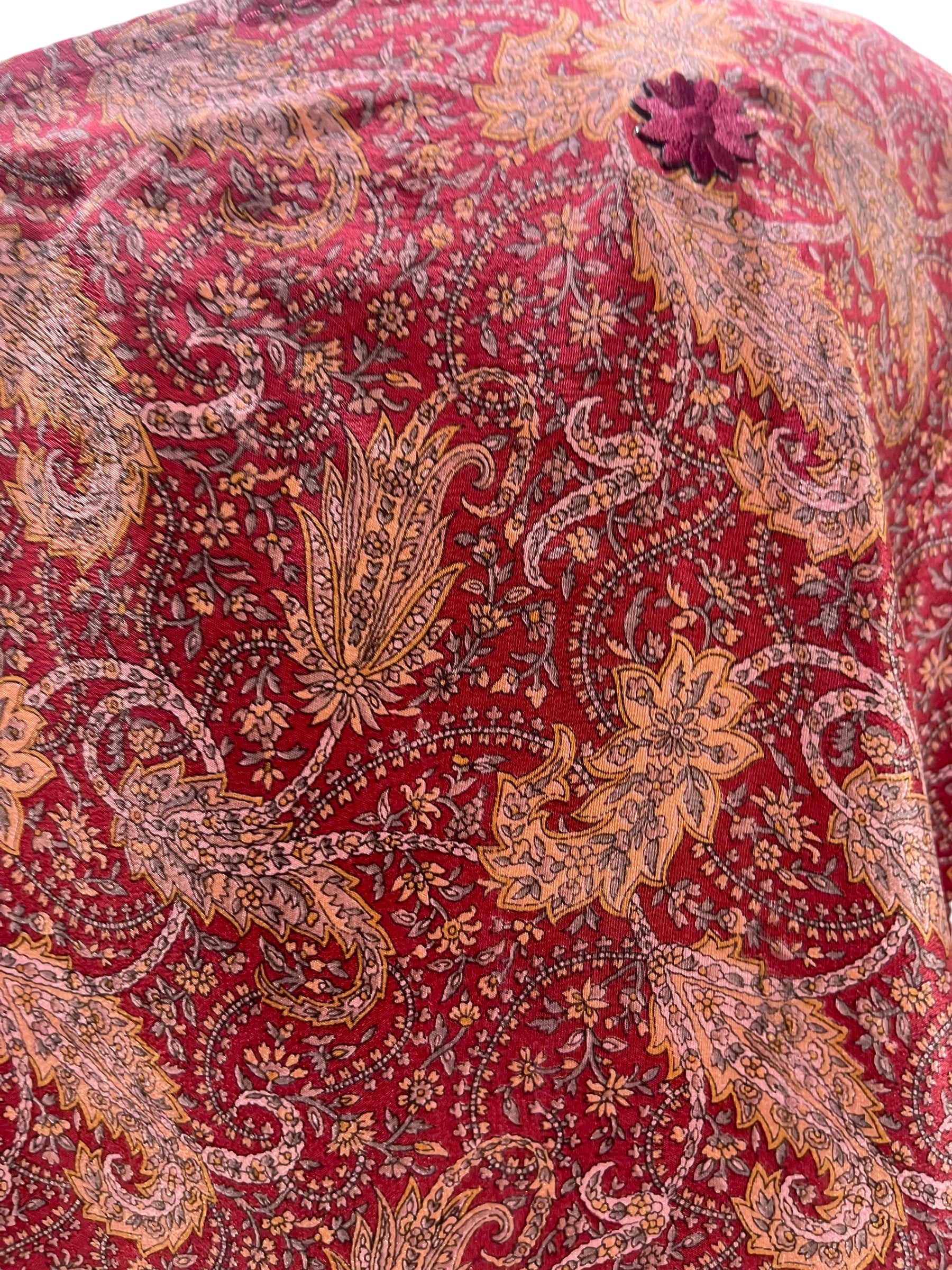 FINAL SALE PRC4761 Avatar Pure Silk Boxy Top