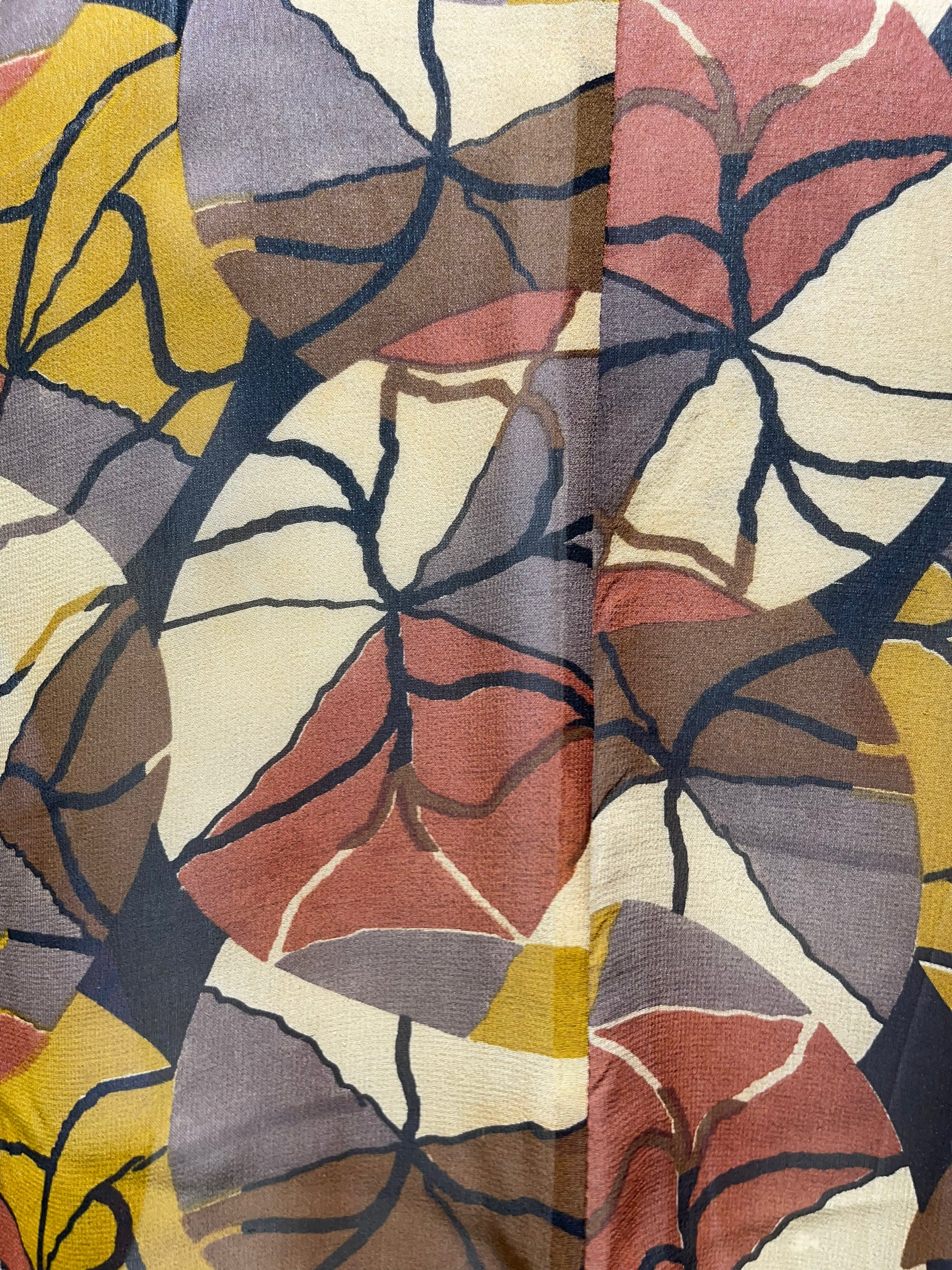 FINAL SALE PRG4898 Sheer Avatar Pure Silk Waterfall Top