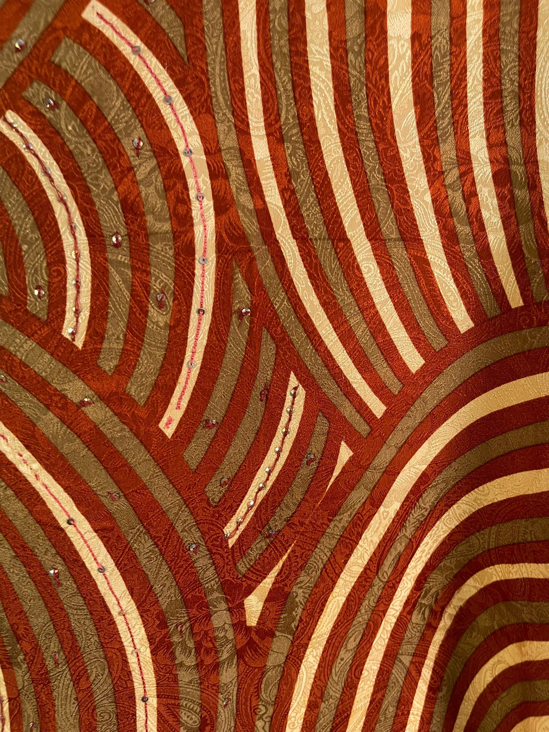 PRC6493 Avatar Pure Silk Side Slit Top