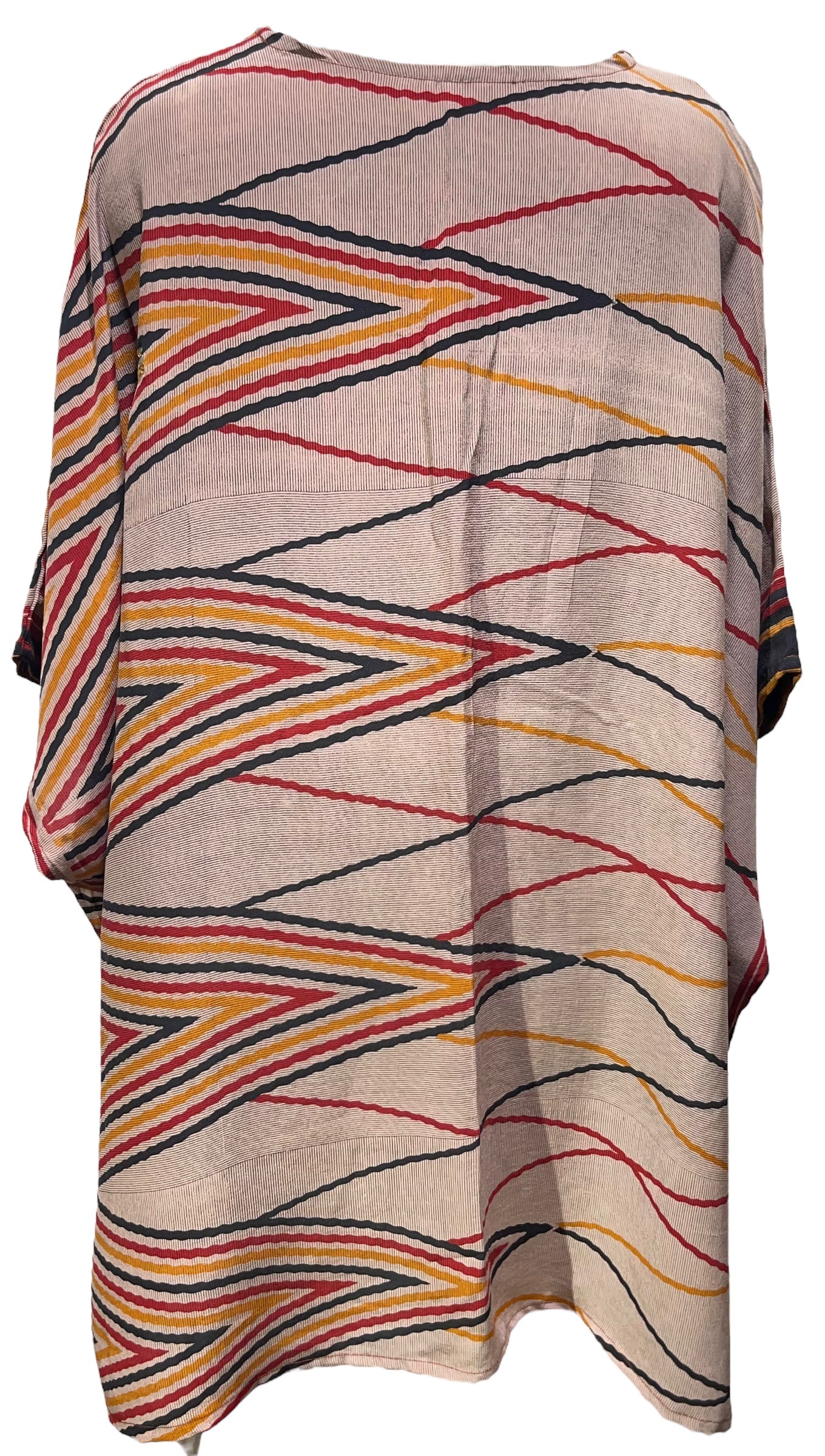 FINAL SALE PRC5009 Avatar Pure Silk Short Kaftan Tunic without Slits