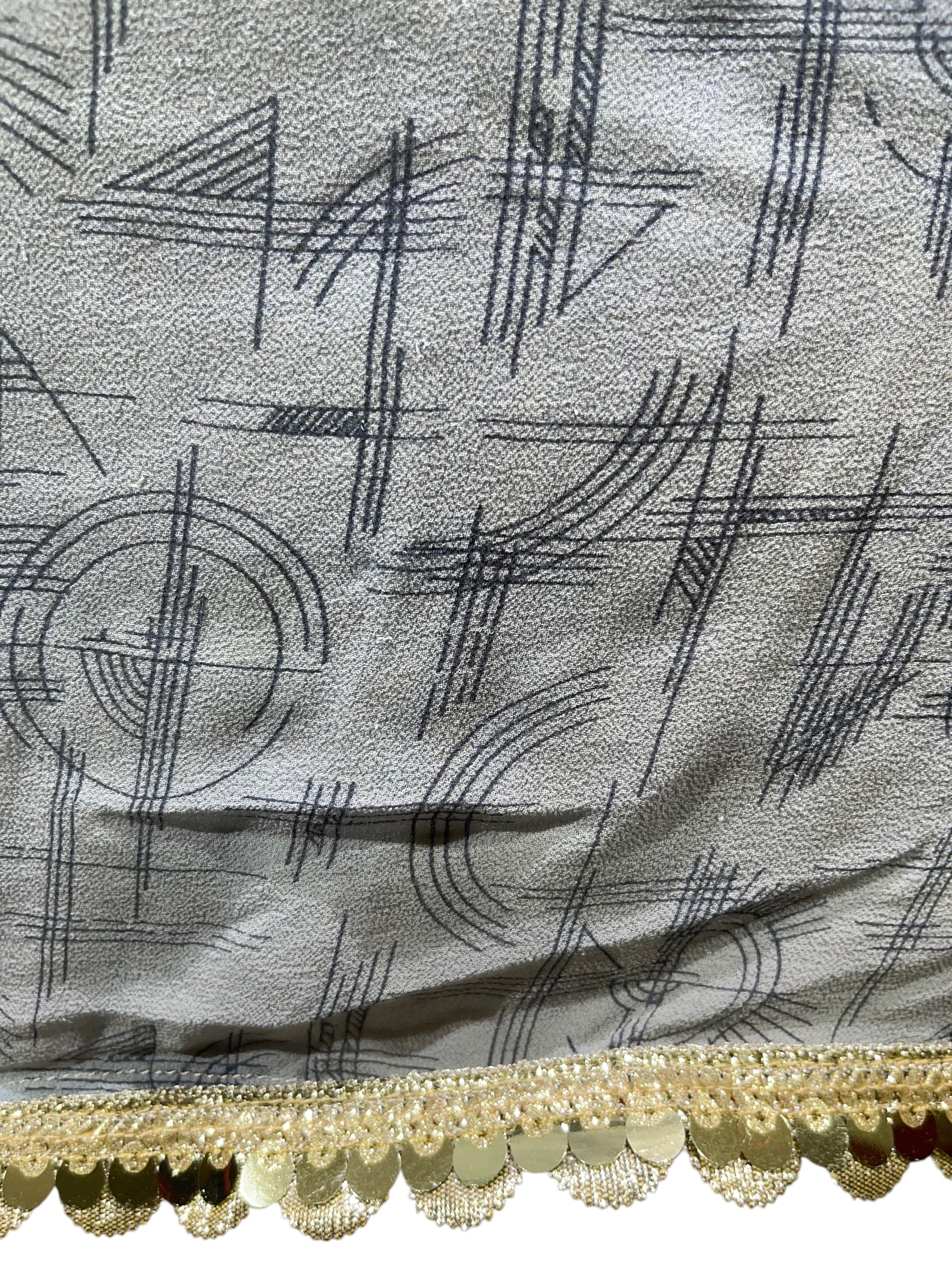 FINAL SALE PRG4345 Sheer Avatar Pure Silk Side Slit Top