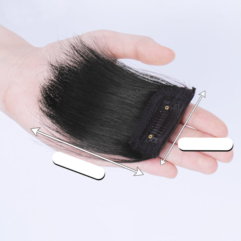 Clip-In Bangs Hair Extensions for Women – Invisible, Natural Look, Tangle-Free and Dyeable