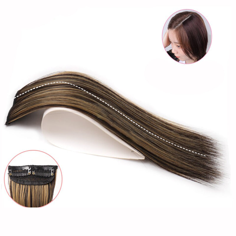 Clip-In Bangs Hair Extensions for Women – Invisible, Natural Look, Tangle-Free and Dyeable