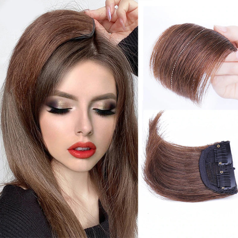 Clip-In Bangs Hair Extensions for Women – Invisible, Natural Look, Tangle-Free and Dyeable