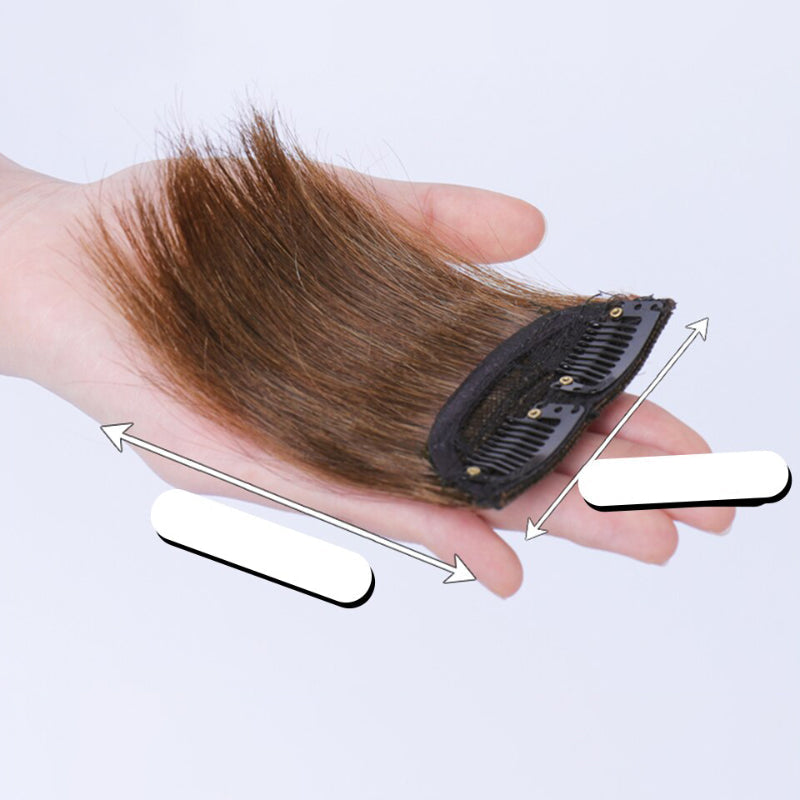 Clip-In Bangs Hair Extensions for Women – Invisible, Natural Look, Tangle-Free and Dyeable