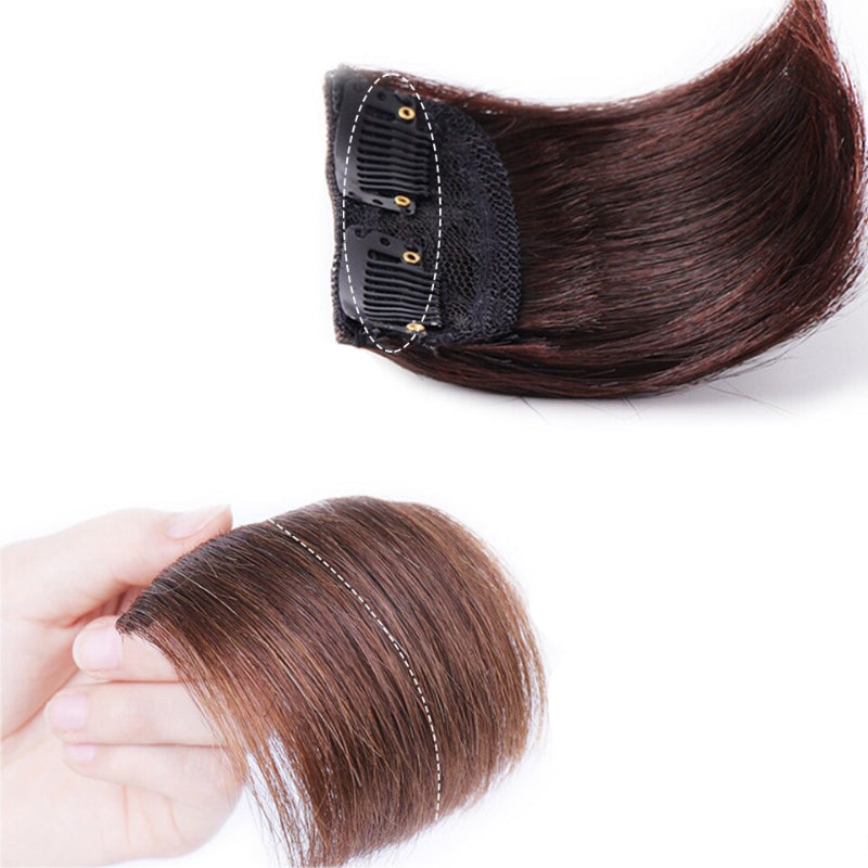 Clip-In Bangs Hair Extensions for Women – Invisible, Natural Look, Tangle-Free and Dyeable