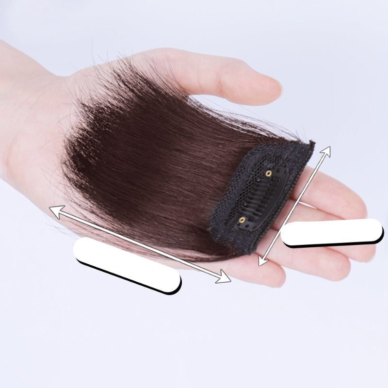 Clip-In Bangs Hair Extensions for Women – Invisible, Natural Look, Tangle-Free and Dyeable