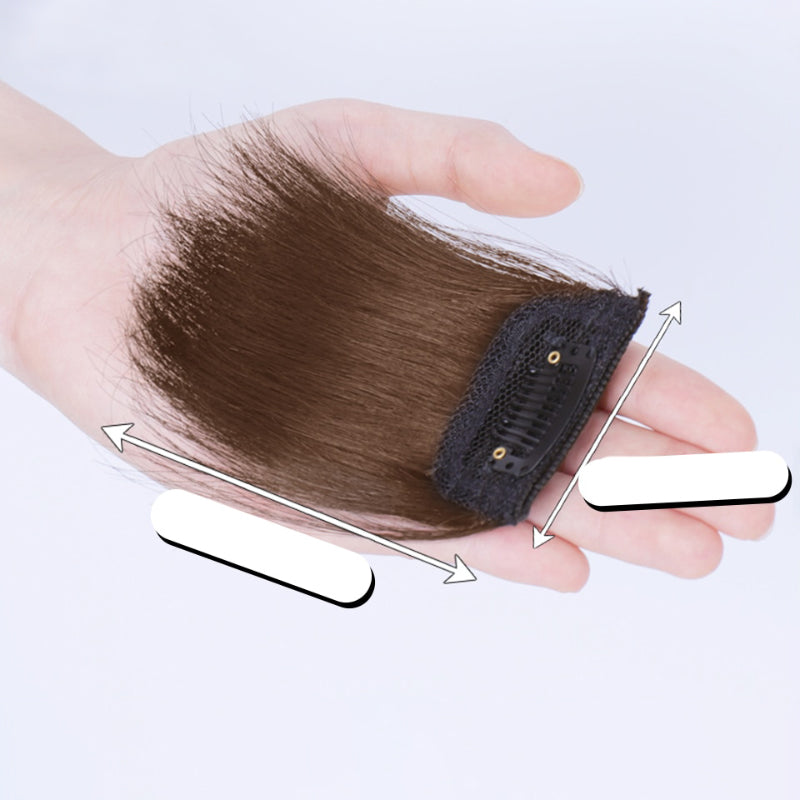 Clip-In Bangs Hair Extensions for Women – Invisible, Natural Look, Tangle-Free and Dyeable