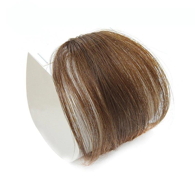 Clip-In Wispy Bangs Hair Extensions – High-Quality Synthetic Fiber, 6-Inch Length