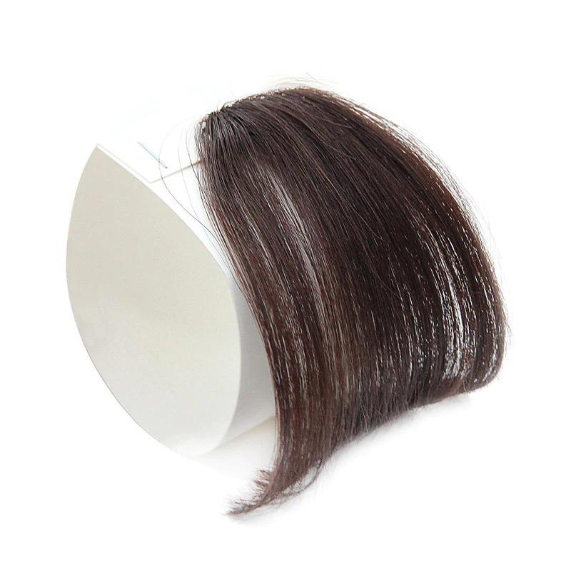 Clip-In Wispy Bangs Hair Extensions – High-Quality Synthetic Fiber, 6-Inch Length