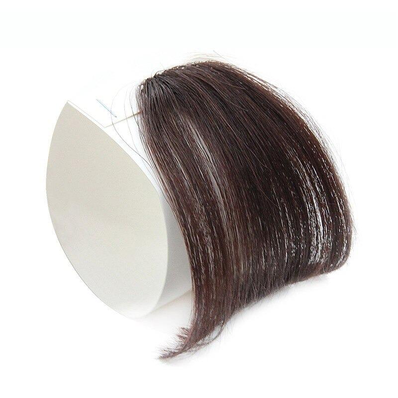 Clip-In Wispy Bangs Hair Extensions – High-Quality Synthetic Fiber, 6-Inch Length