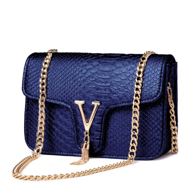Designer V Chain Purse
