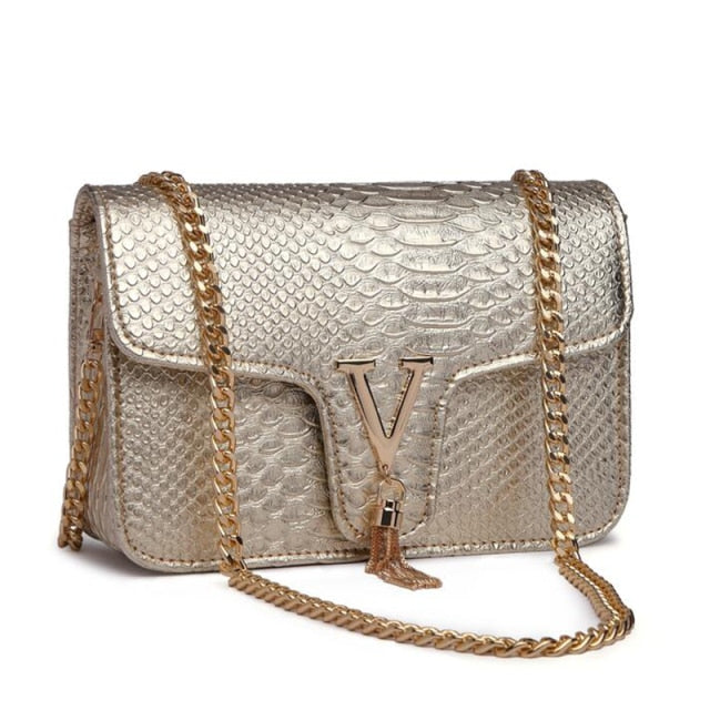 Designer V Chain Purse