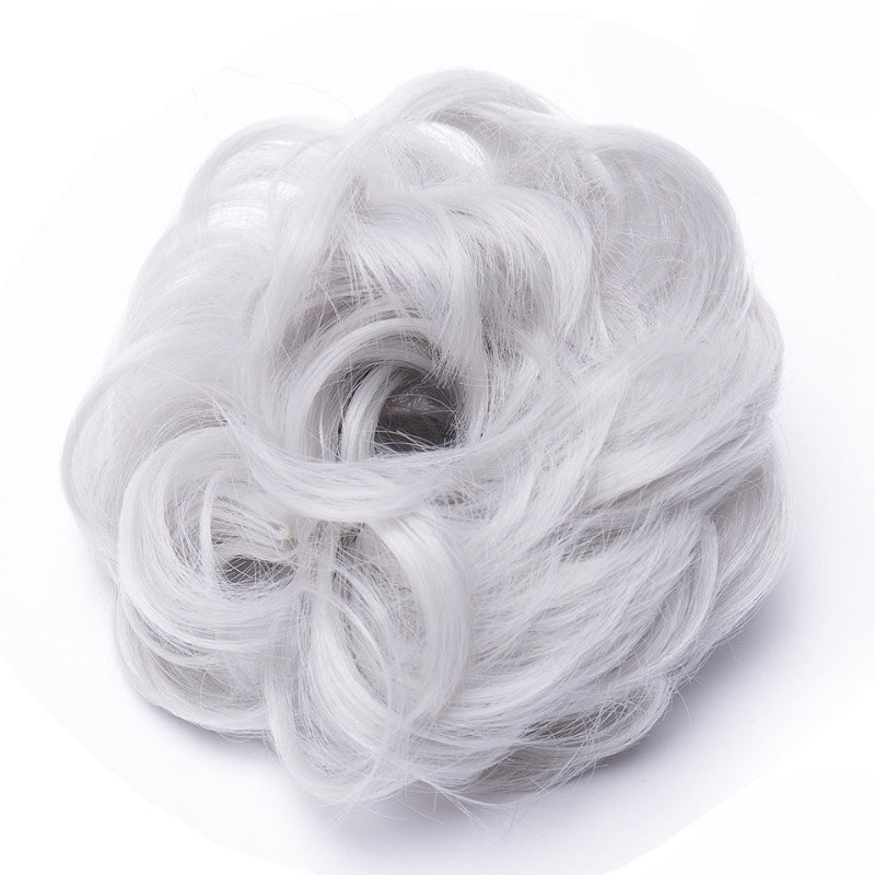 Curly Messy Bun Hair Wig Scrunchie Ponytail Extensions – Effortless Styling in Seconds