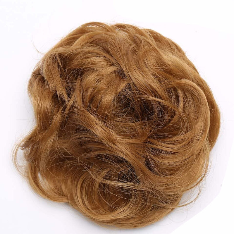 Curly Messy Bun Hair Wig Scrunchie Ponytail Extensions – Effortless Styling in Seconds