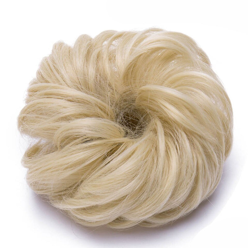 Curly Messy Bun Hair Wig Scrunchie Ponytail Extensions – Effortless Styling in Seconds